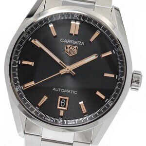 TAG HEUER Carrera Caliber 5 Date black Dial Automatic Men's Watch_870669